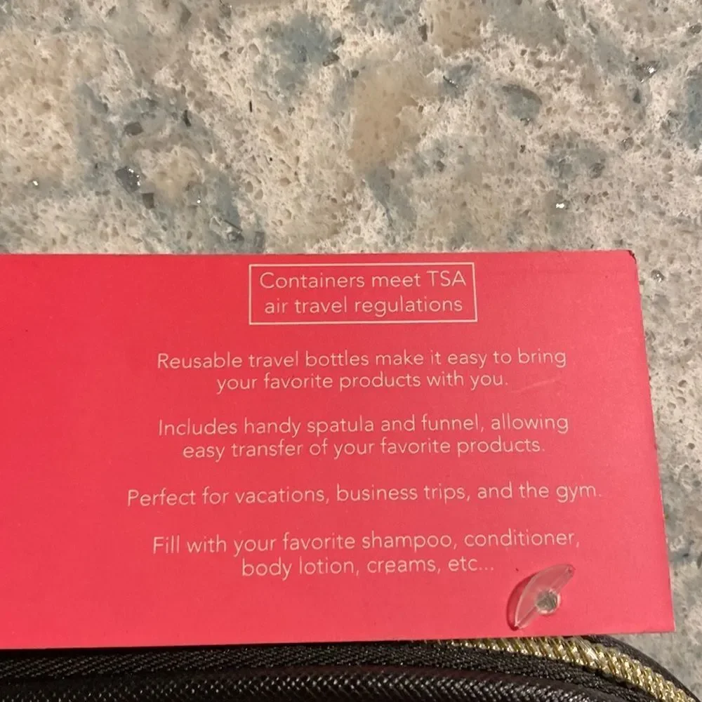 Isaac  Mizrahi  Travel Bottle Kit